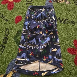 Hanna Andersson Blue Graphic Skirt